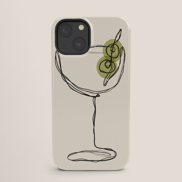 Dirty Martini Cocktail Drink iPhone Case Gallery Image 25