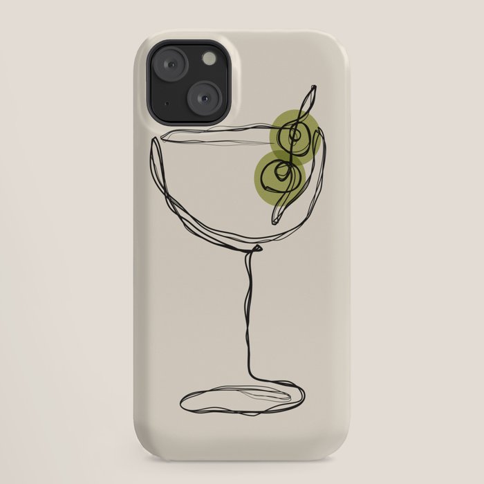 Dirty Martini Cocktail Drink iPhone Case Gallery Image 18