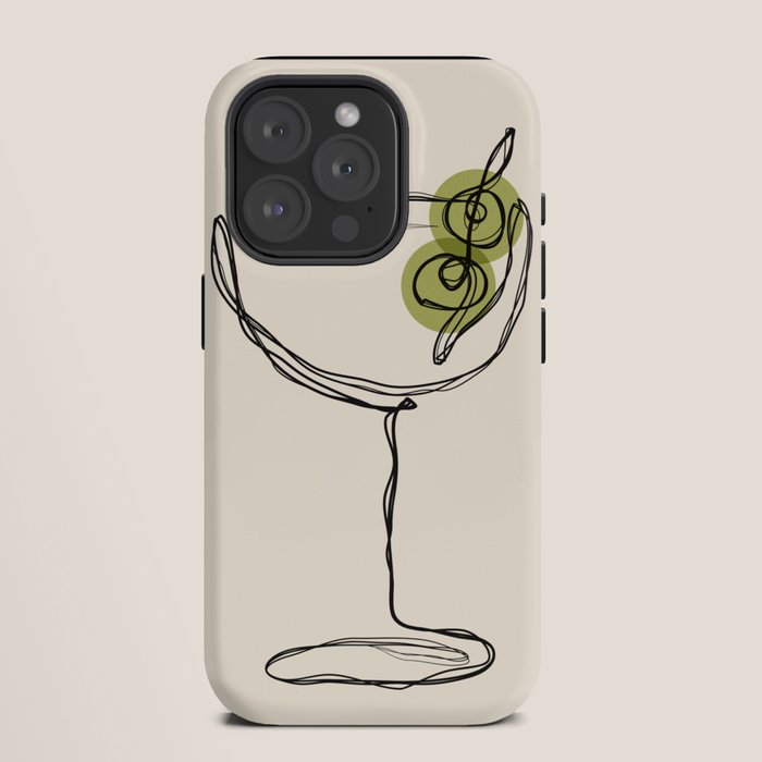 Dirty Martini Cocktail Drink iPhone Case Gallery Image 11