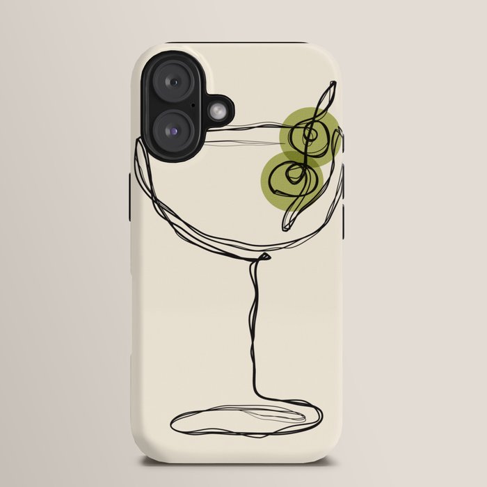 Dirty Martini Cocktail Drink iPhone Case Gallery Image 13
