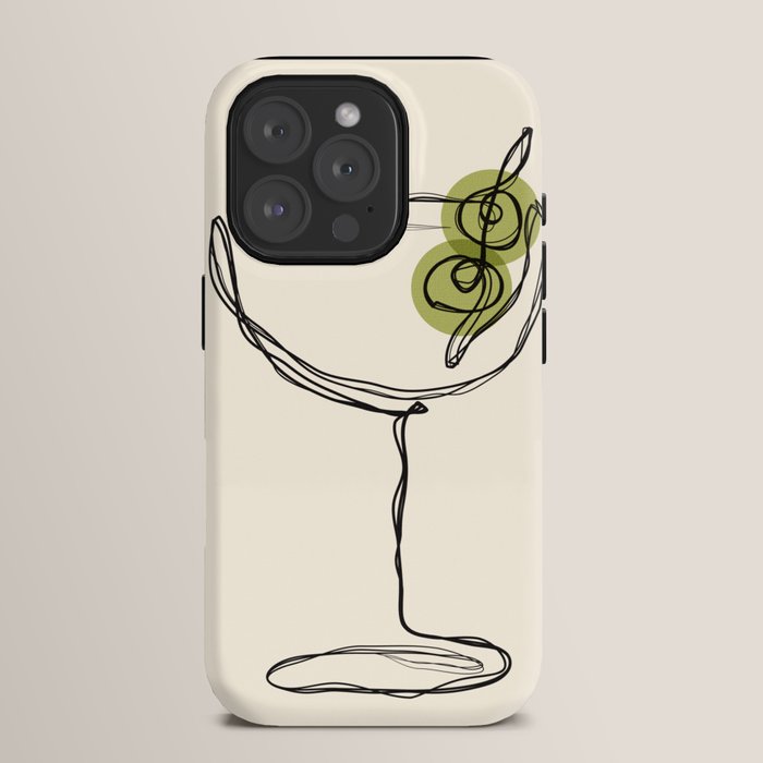 Dirty Martini Cocktail Drink iPhone Case Gallery Image 15
