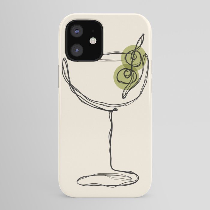 Dirty Martini Cocktail Drink iPhone Case Gallery Image 41