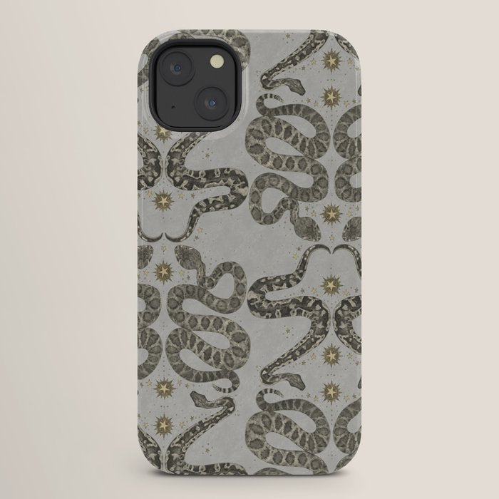 celestial snakes silver iPhone Case Gallery Image 26