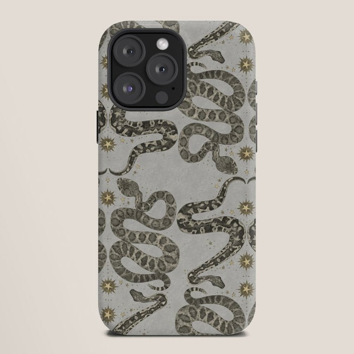 celestial snakes silver iPhone Case Gallery Image 12