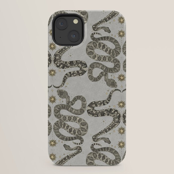 celestial snakes silver iPhone Case Gallery Image 30