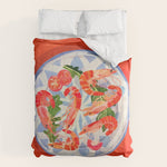 Seafood plate Comforter Gallery Image 1