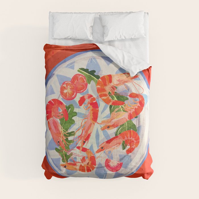 Seafood plate Comforter Gallery Image 8