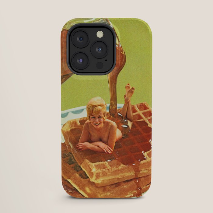 Pour some syrup on me - Breakfast Waffles iPhone Case Gallery Image 27