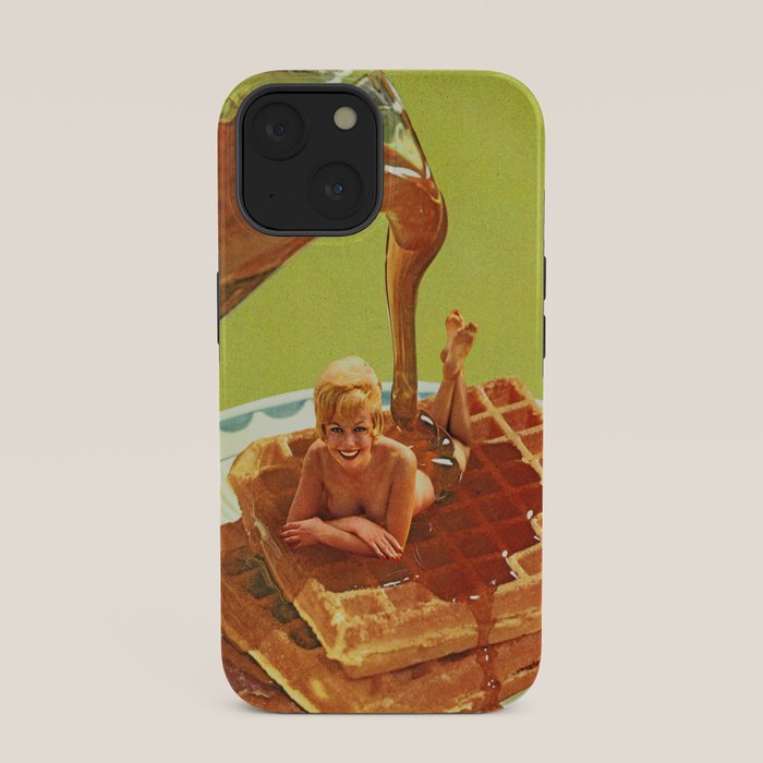 Pour some syrup on me - Breakfast Waffles iPhone Case Gallery Image 33