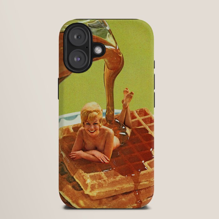 Pour some syrup on me - Breakfast Waffles iPhone Case Gallery Image 9