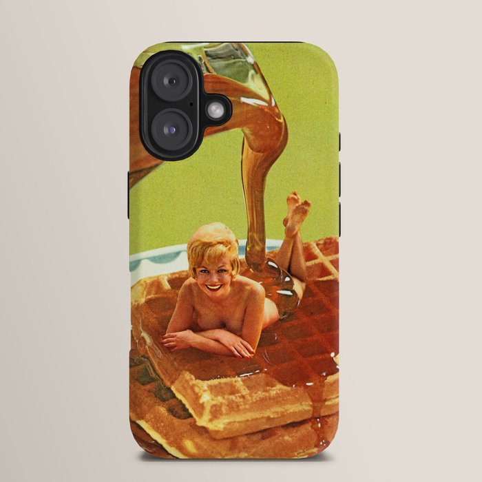 Pour some syrup on me - Breakfast Waffles iPhone Case Gallery Image 13