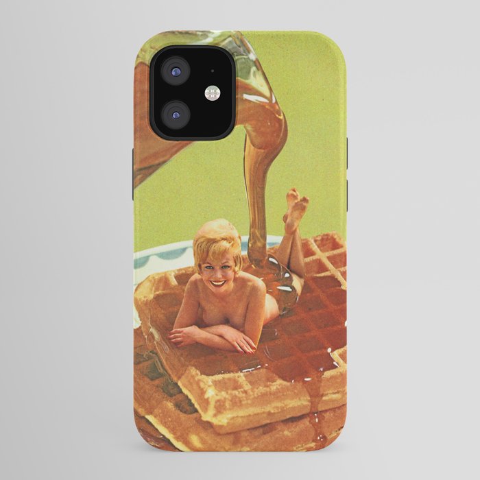 Pour some syrup on me - Breakfast Waffles iPhone Case Gallery Image 41