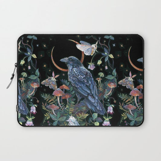 Moon Raven Laptop Sleeve Gallery Image 1