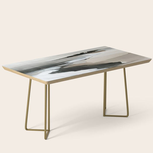 Neutral Coastal Seascape Minimal Landscape Coffee Table Gallery Image 2