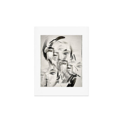 Abstract Portrait 4 Art Print Gallery Image 3