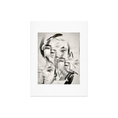Abstract Portrait 4 Art Print Gallery Image 6