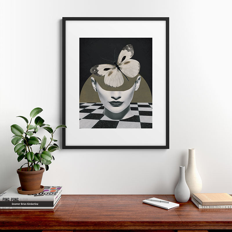 BUTTERFLY Framed Art Print Gallery Image 7