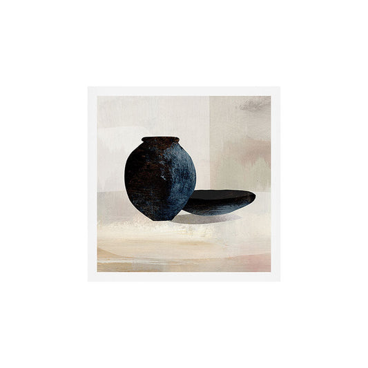Vase and Plate Art Print Gallery Image 1