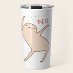 Honest Blob Says No Travel Mug Gallery Image 1
