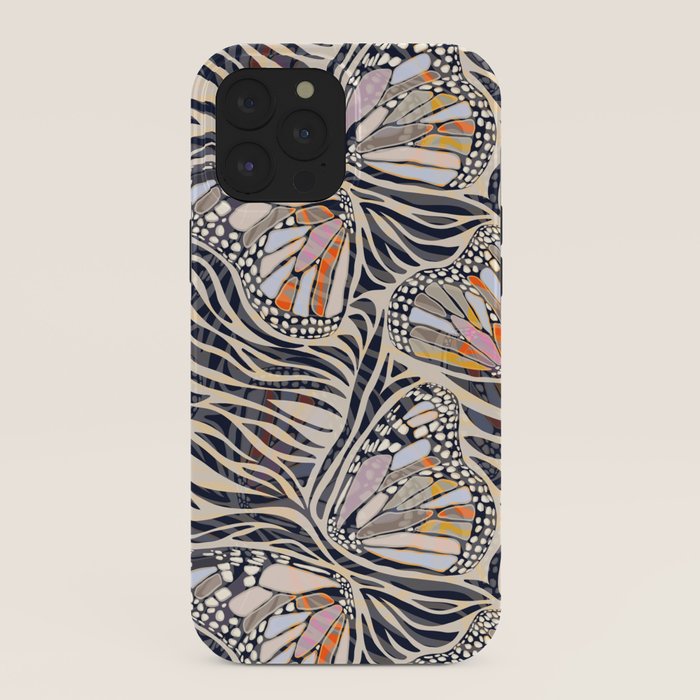 Abstract Retro Boho Butterfly Zebra Pattern â¢ Earthy Nature iPhone Case Gallery Image 40