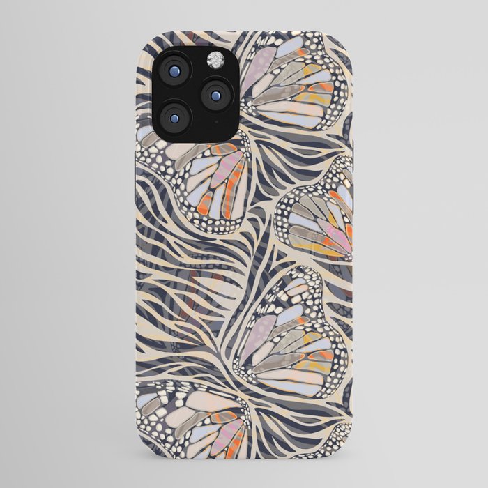 Abstract Retro Boho Butterfly Zebra Pattern â¢ Earthy Nature iPhone Case Gallery Image 43