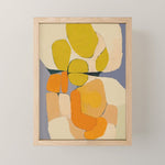 Mid Century Organic Shapes II Mini Art Print Gallery Image 1