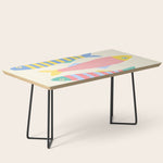 Catch of the Day - Playful Retro Sardine in fun stripes and dots Coffee Table Gallery Image 1