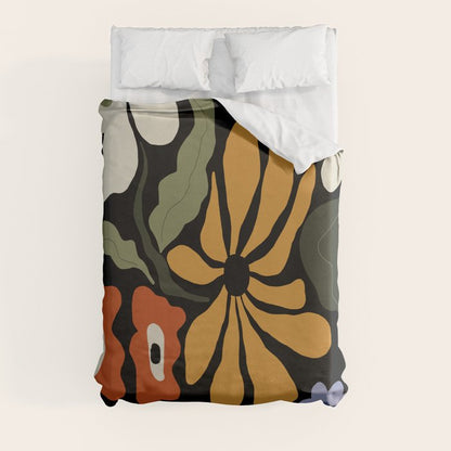 Summer floral night Duvet Cover Gallery Image 8
