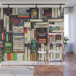 Cassettes, VHS and Video Games Wall Mural Gallery Image 1