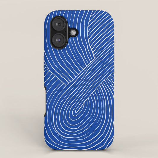 Strokes 01: Chathams Blue Edition iPhone Case Gallery Image 1