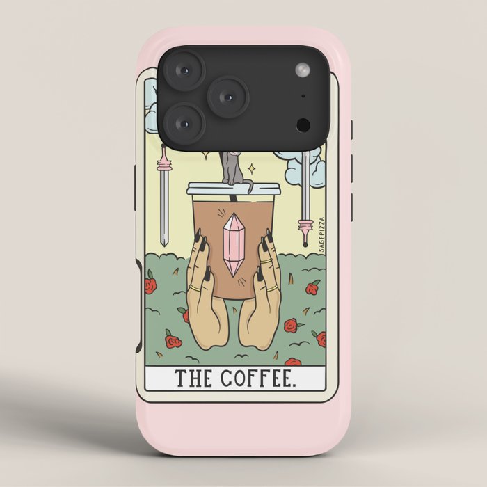 COFFEE READING UPDATED (LIGHT) iPhone Case Gallery Image 3