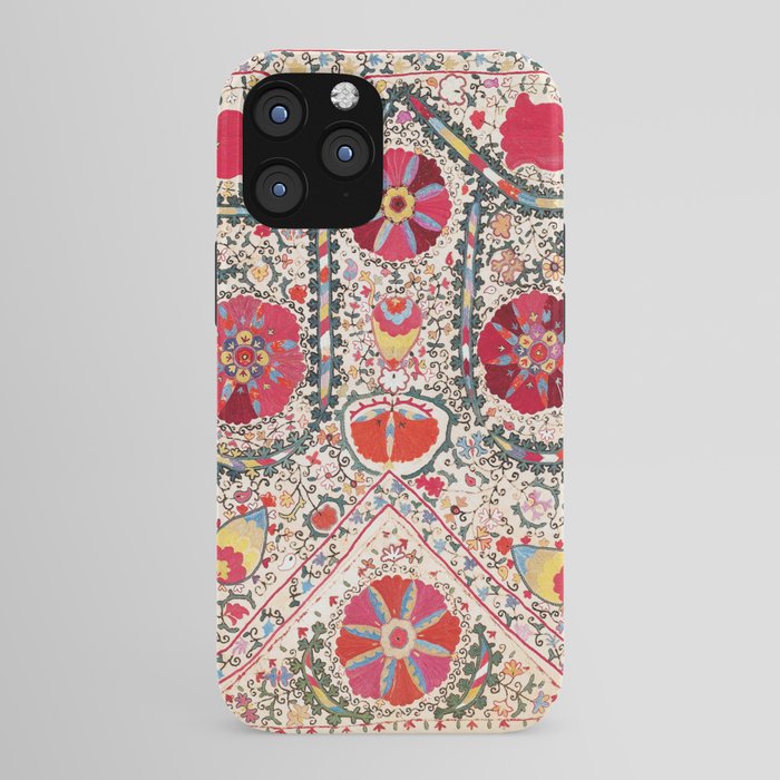 Lakai Suzani Uzbekistan Central Asian Embroidery Print iPhone Case Gallery Image 43