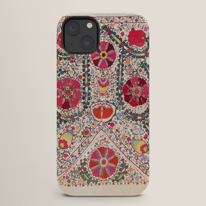 Lakai Suzani Uzbekistan Central Asian Embroidery Print iPhone Case Gallery Image 26