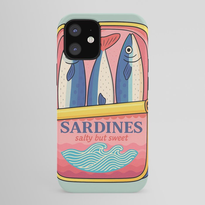 Tin of Love - Sardines in a Can with Heart Tail iPhone Case Gallery Image 41
