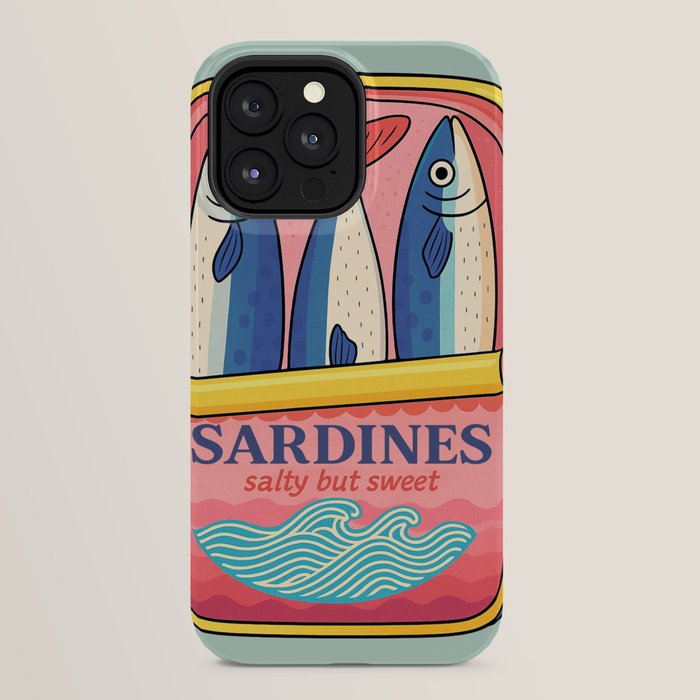 Tin of Love - Sardines in a Can with Heart Tail iPhone Case Gallery Image 32