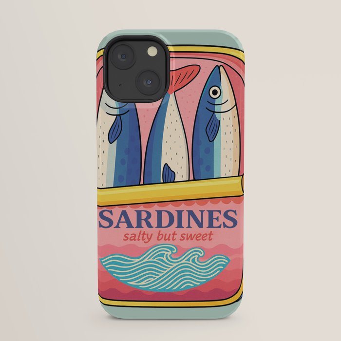 Tin of Love - Sardines in a Can with Heart Tail iPhone Case Gallery Image 21