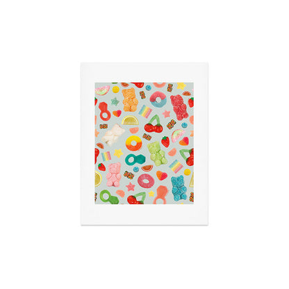 Candy Print in Blue Art Print Gallery Image 3