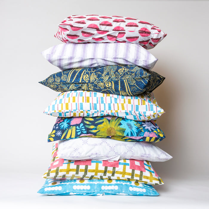 Playful Patchwork Brushed Cotton Duvet Cover Set