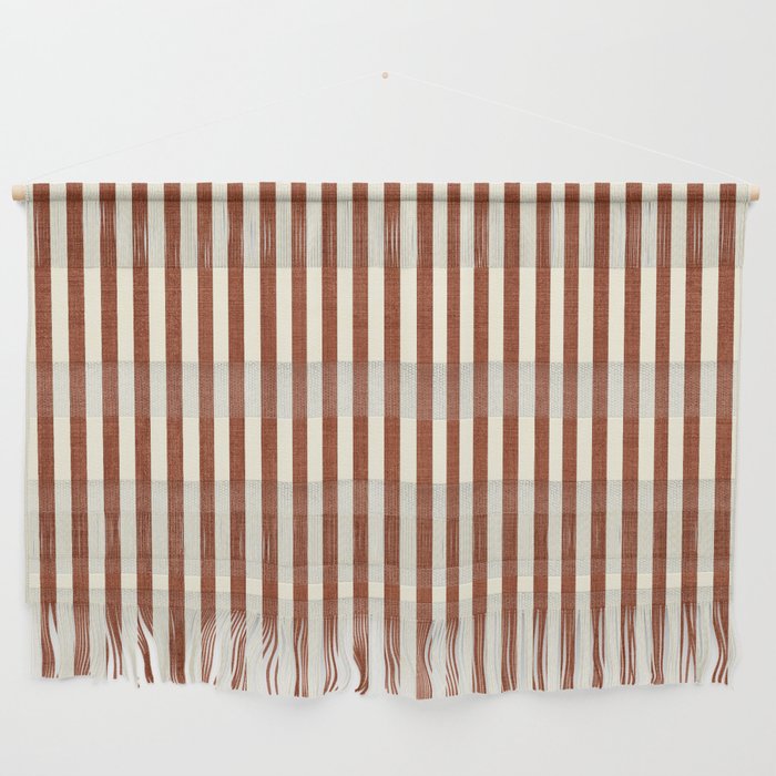 Pinstripe in Rust Wall Hanging Gallery Image 1