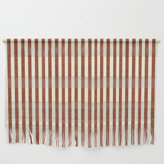 Pinstripe in Rust Wall Hanging Gallery Image 1