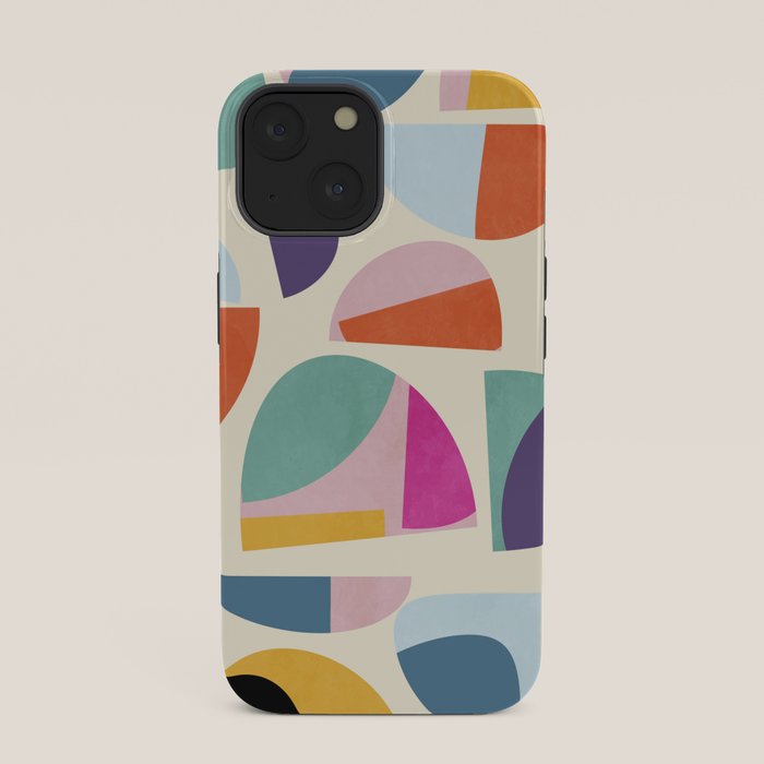 abstract modern mid century iPhone Case Gallery Image 33