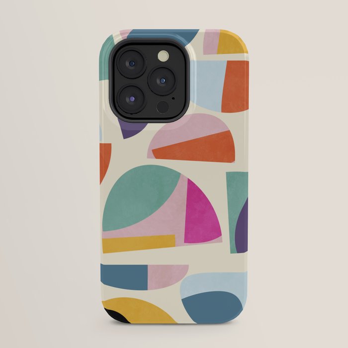 abstract modern mid century iPhone Case Gallery Image 23