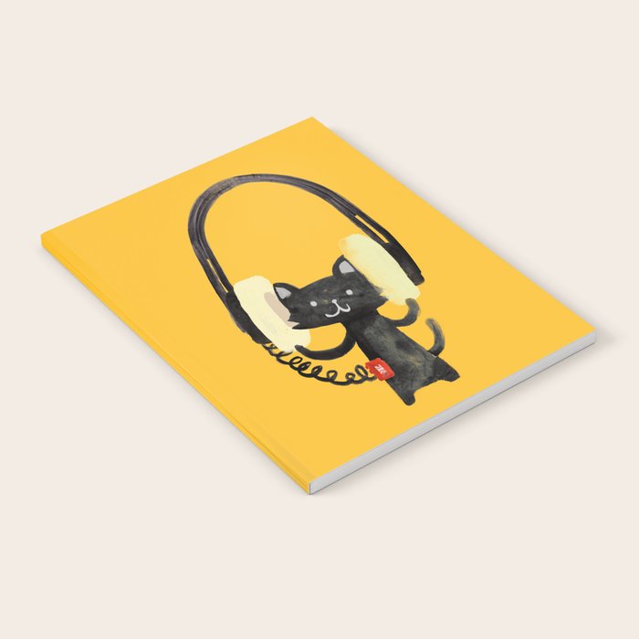 I Love Huge Headphone Notebook Gallery Image 1