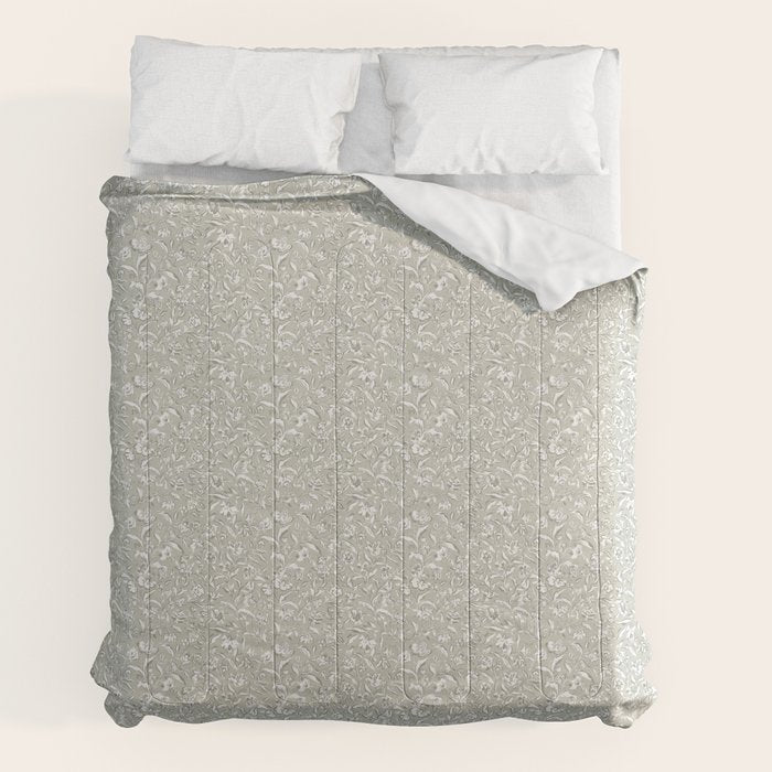 Painterly Florals - Sage Comforter Gallery Image 2