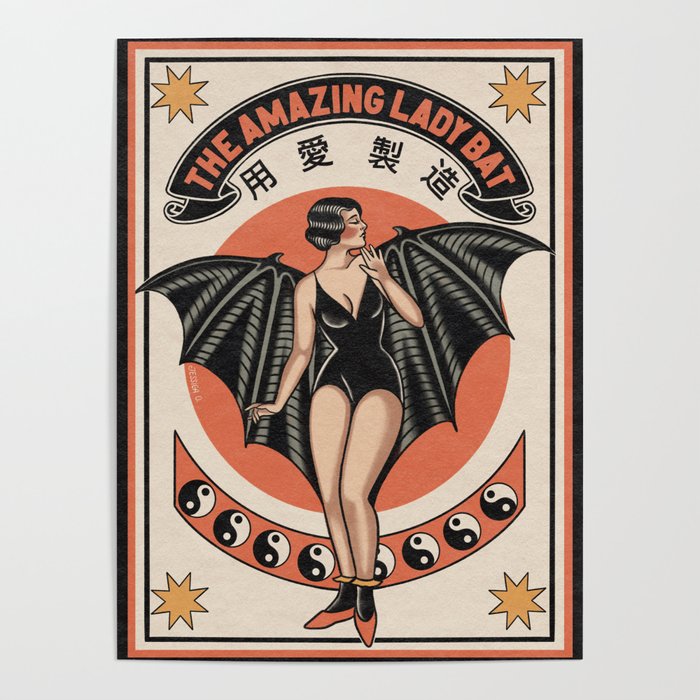 The Amazing Lady Bat Poster Gallery Image 1