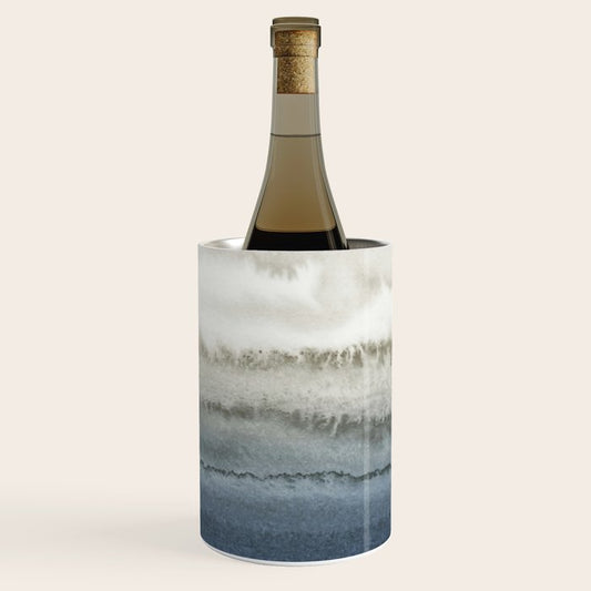WITHIN THE TIDES - CRUSHING WAVES BLUE Wine Chiller Gallery Image 1