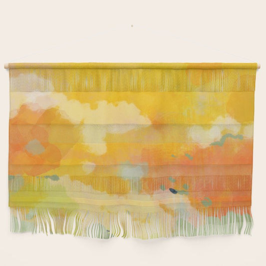 abstract spring sun Wall Hanging Gallery Image 2