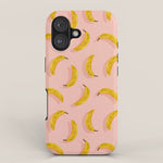 Banana Pattern - Blush iPhone Case Gallery Image 1