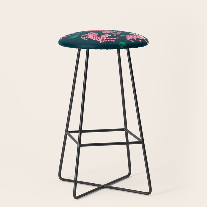 Night Race: Pink Tiger Edition Stool Gallery Image 1