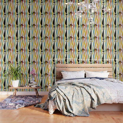 Mid-Century Modern Art Cat 2 Wallpaper Gallery Image 1